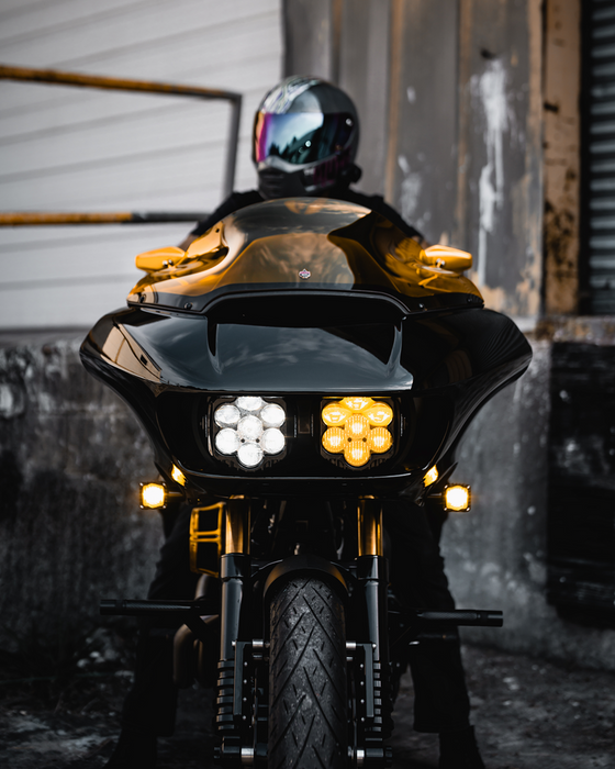 Shark Demon Selective Yellow LED Front Turn Signals for Road