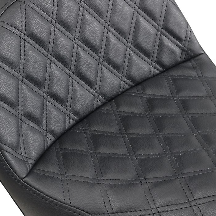 Explorer Seat - With Backrest - Lattice Stitched - Black - FXD