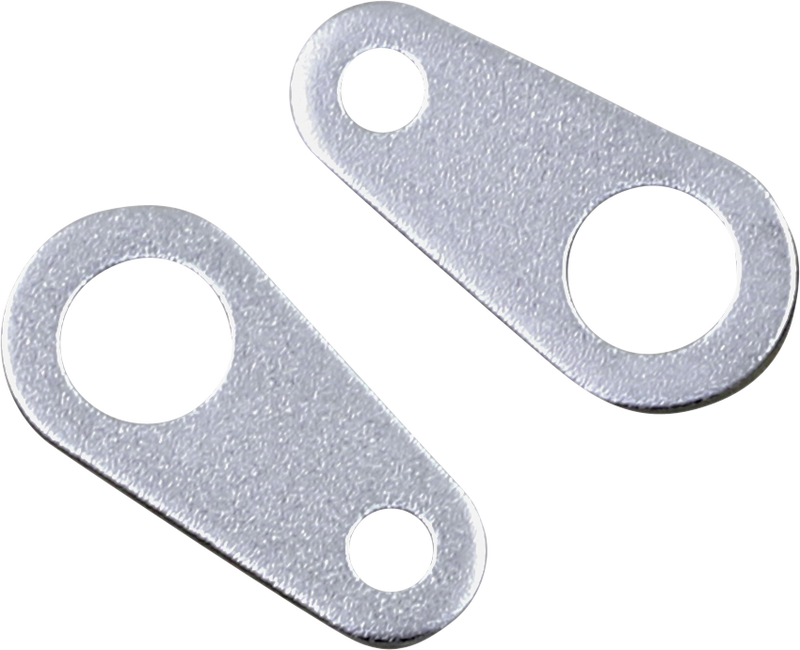 Mount - Micro Turn Signal - Straight Bracket - Silver