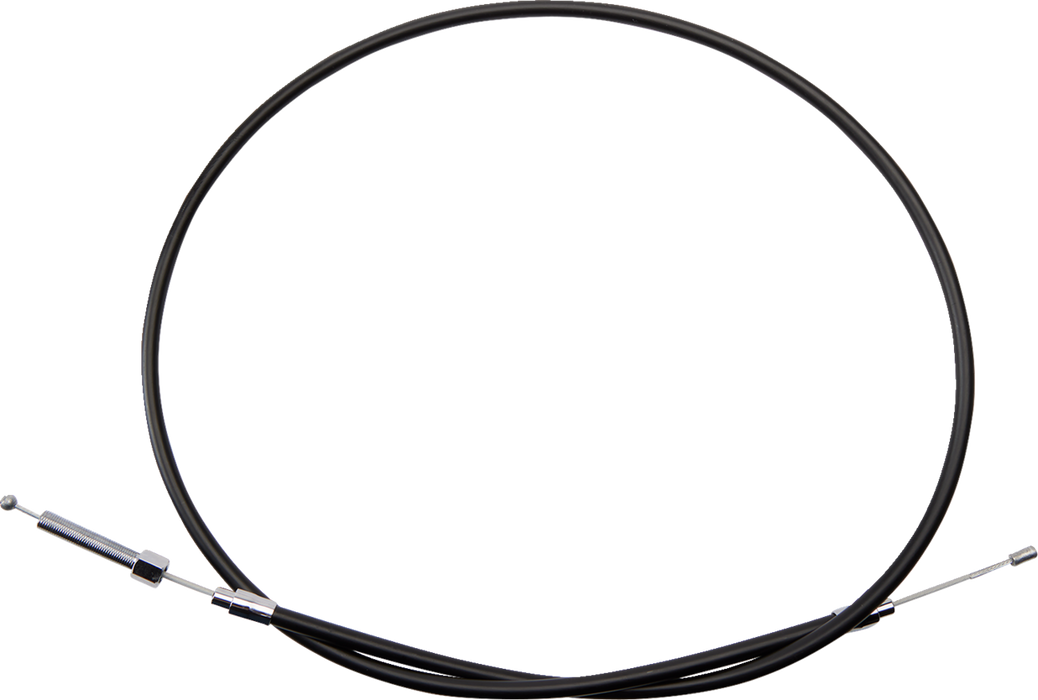 High-Efficiency Black Vinyl Clutch Cable - 59-5/16"