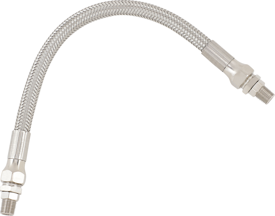 Universal Oil Line - Stainless Steel - 10"