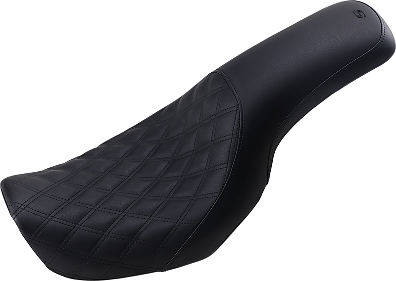Profiler Seat - Front Lattice/Rear Smooth - Black - FL/FX '06-'17