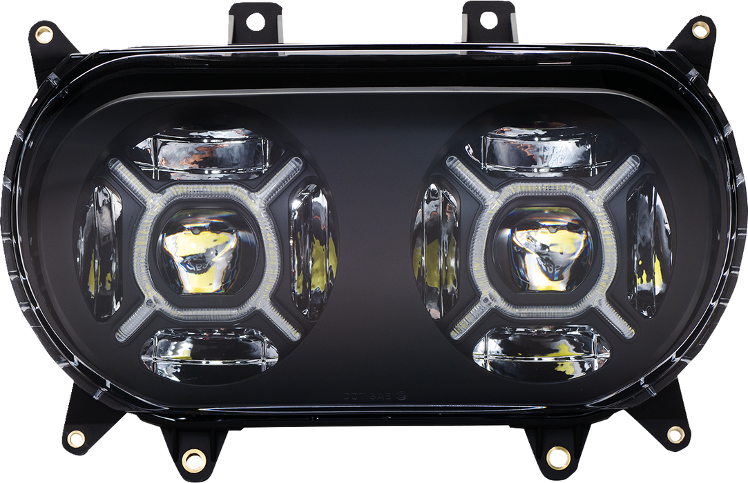 ProGLOW™ Headlight - Chrome - Road Glide