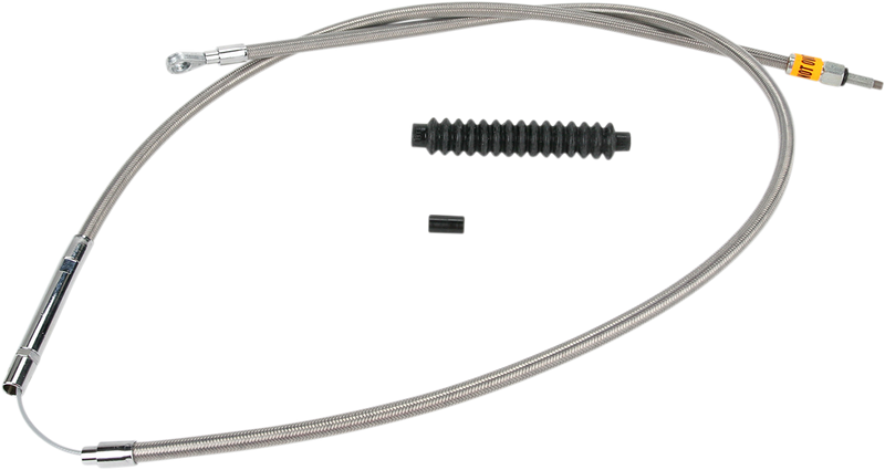 High-Efficiency Stainless Steel Clutch Cable for Harley-Davidson - +6" - '86-'11 Sportster