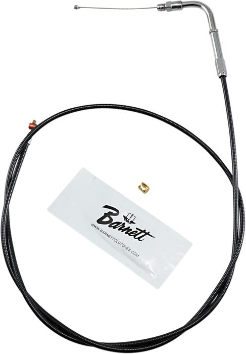 Black Vinyl Throttle Cable - 44" Length