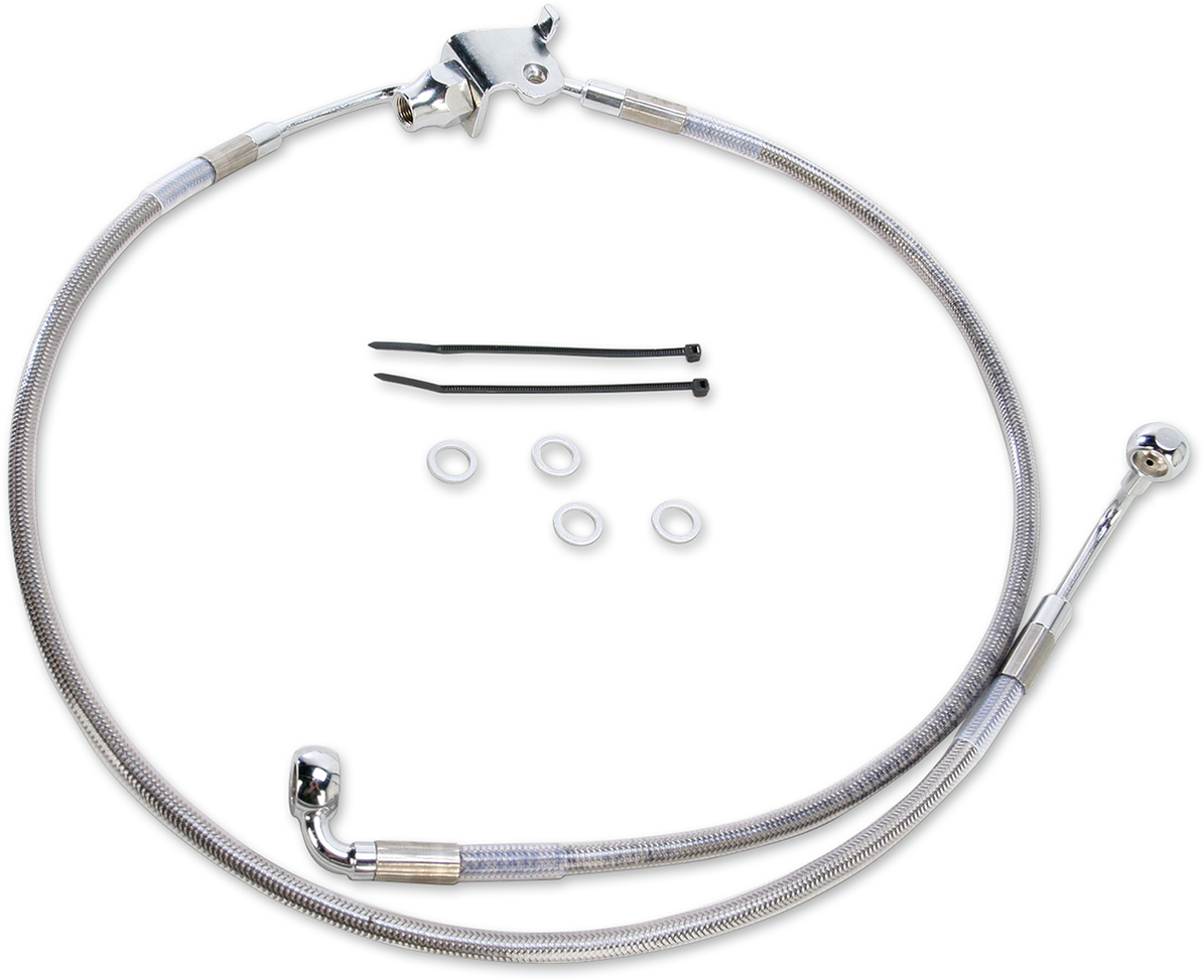 Brake Line - Rear - Stainless Steel — Ramjet Racing