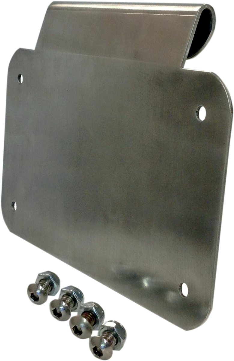 License Plate Mount - Black