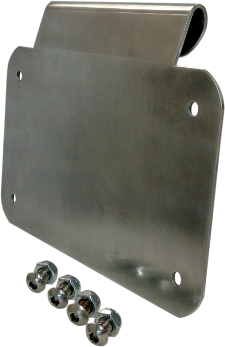 License Plate Mount - Black