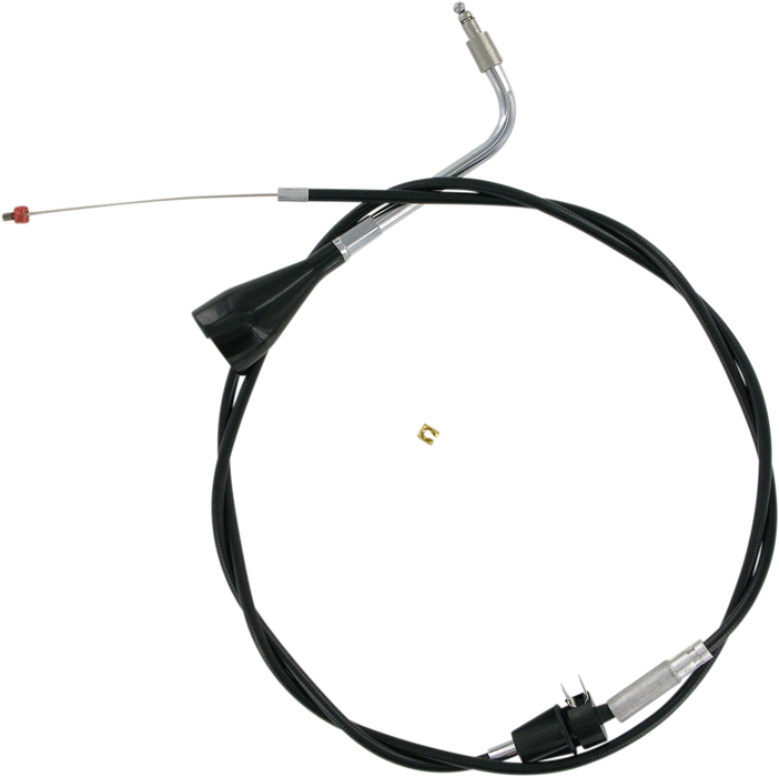 Black Vinyl Idle Cable - +6" Size - 48-1/2" Length