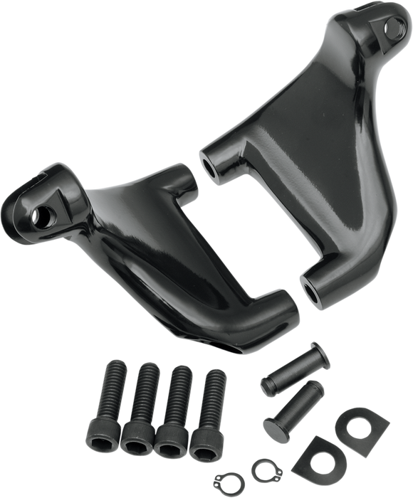Passenger Peg Mount - Black - XL '04-'13
