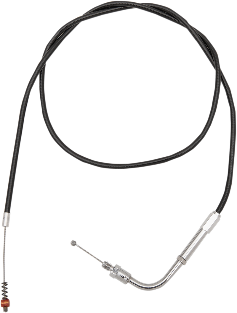 Black Vinyl Idle Cable - 35" Length