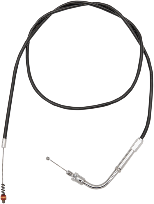 Black Vinyl Idle Cable - 35" Length