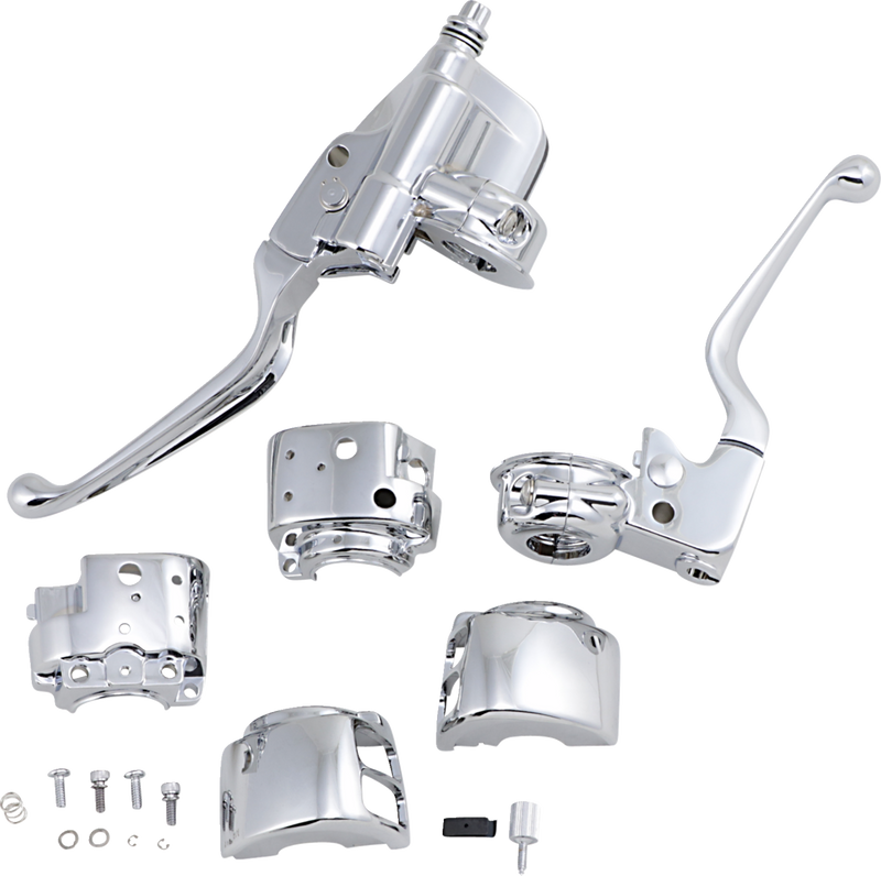 Handlebar Control Kit with Mechanical Clutch - 9/16" Master Cylinder - '96 - '14