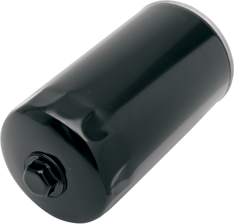 Oil Filter with Nut - Black - Dyna