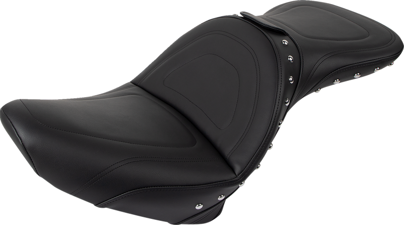 Explorer Special Seat - Studded - w/ Backrest - FXST/FLST '84-'99