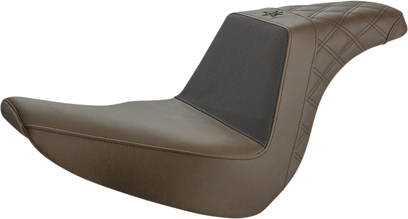 Unknown Industries Seat - Front Carbon Fiber/Black Gripper Lumbar/Rear Lattice - FL/FX '18-'23