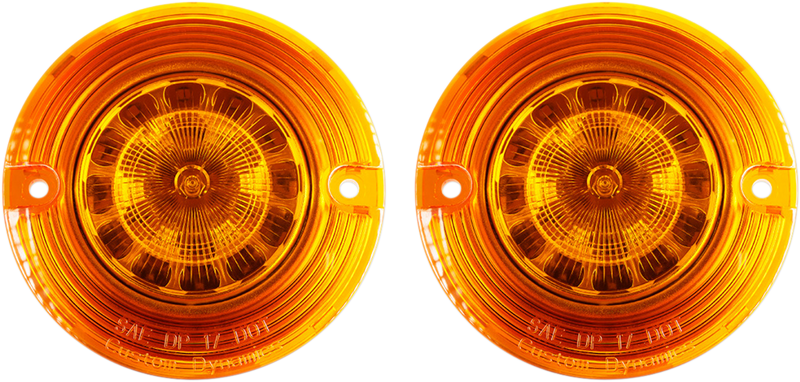 Flat Signal Insert - 1157 - Amber