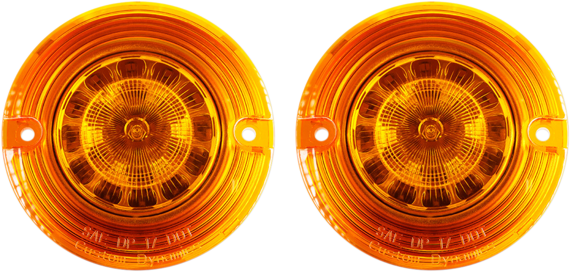 Flat Signal Insert - 1157 - Amber