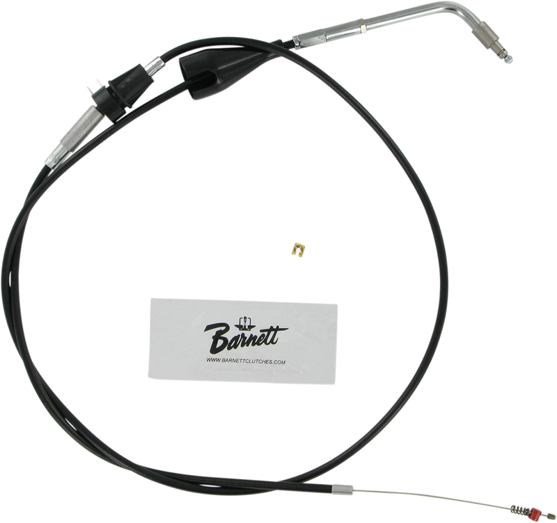Black Vinyl Idle Cable - +6" Size - 45-1/2" Length