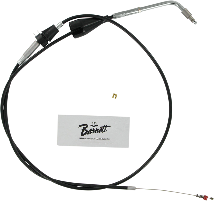 Black Vinyl Idle Cable - +6" Size - 45-1/2" Length