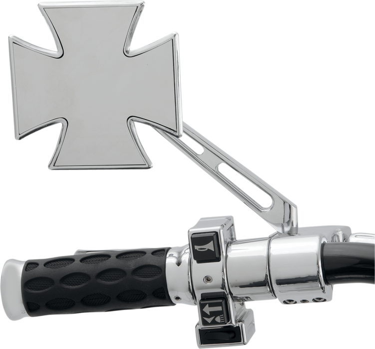 Mirror - Side View - Maltese - Chrome - Air-Glide Stem - Each