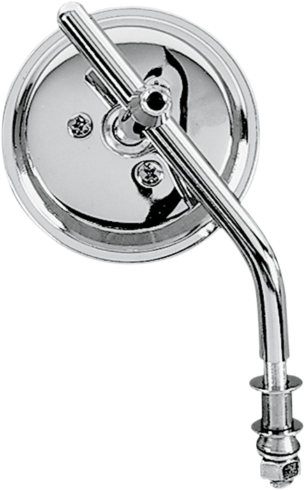 Mirror - Custom - Side View - Round - Chrome - Left/Right - 3" - Each