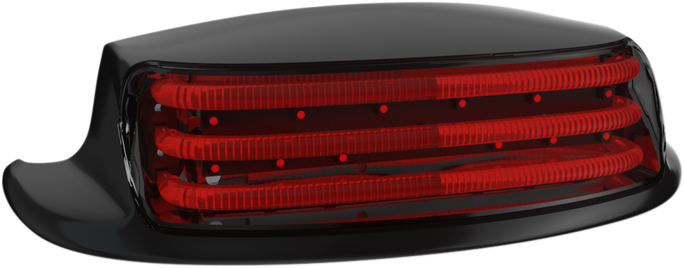 Fender Tip Light - LED - Red Lens - Black