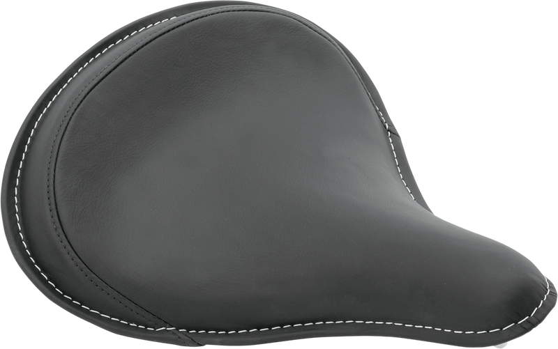 Seat - Spring Solo - Large - Black Solar-Reflective Leather/White Perimeter Stitch