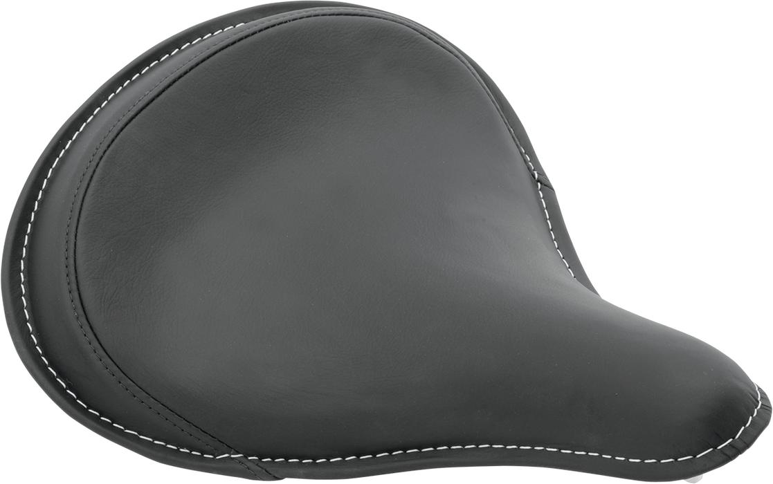 Seat - Spring Solo - Large - Black Solar-Reflective Leather/White Perimeter Stitch