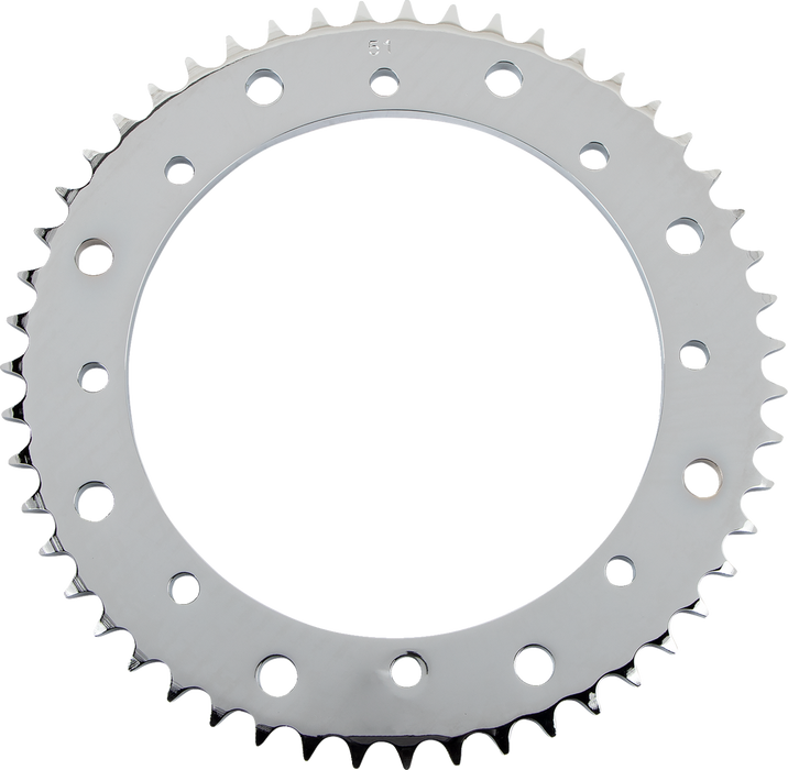 Rear Sprocket - 51 Tooth - Chrome - Touring/Trike
