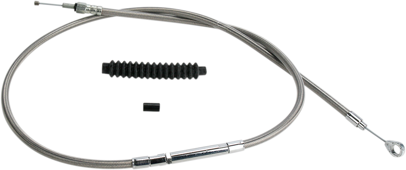 High-Efficiency Stainless Steel Clutch Cable for Harley-Davidson - Standard - '86-'11 Sportster