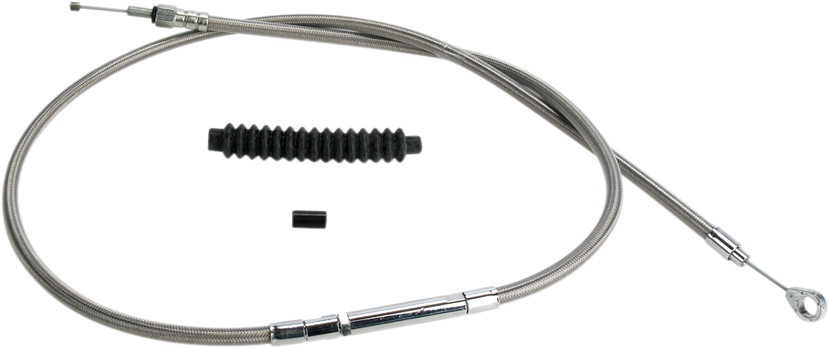 High-Efficiency Stainless Steel Clutch Cable for Harley-Davidson - Standard - '86-'11 Sportster
