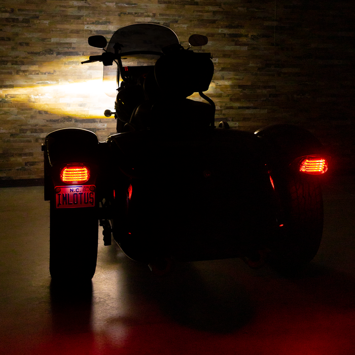 Taillight - without License Plate Illumination Window - Smoke