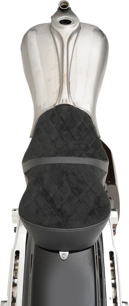 Low Touring Seat - Diamond - Yaffe Tanks - FL '08-'23