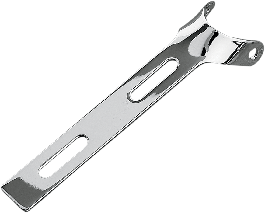 Universal Seat Bracket - Square End - Chrome