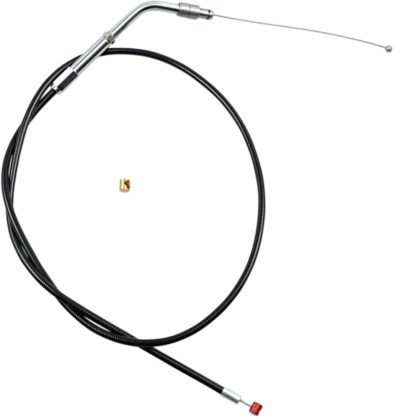 Black Vinyl Throttle Cable - 31-1/2" Length