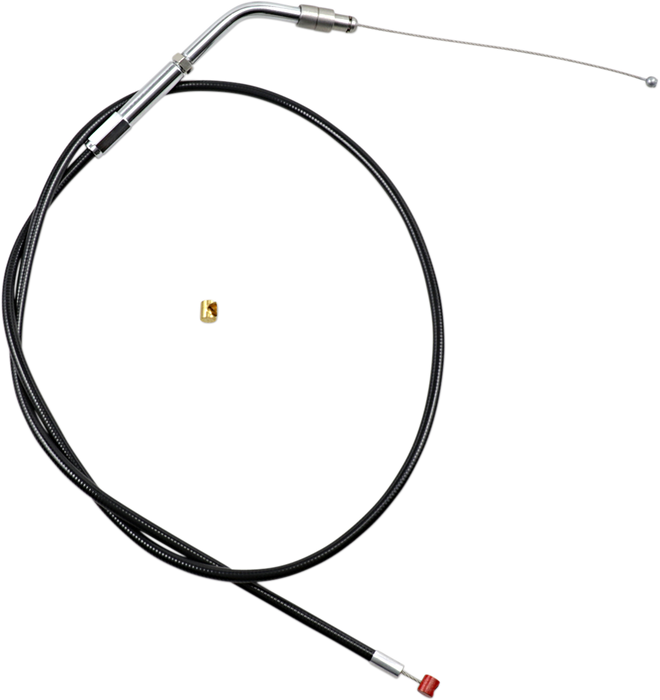 Black Vinyl Throttle Cable - 31-1/2" Length