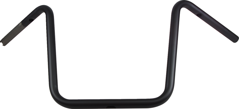 1" Handlebar - Ape Hanger - 14" - TBW - Flat Black