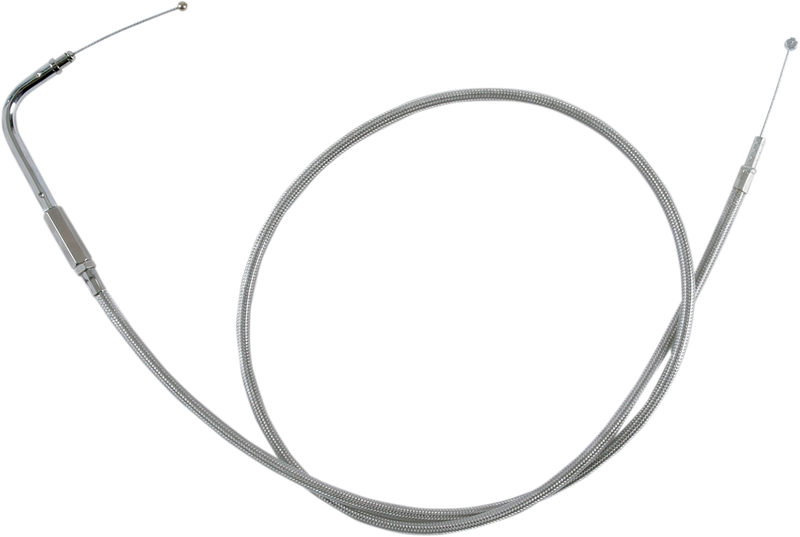 Stainless Braided Idle Cable - 42-1/2"