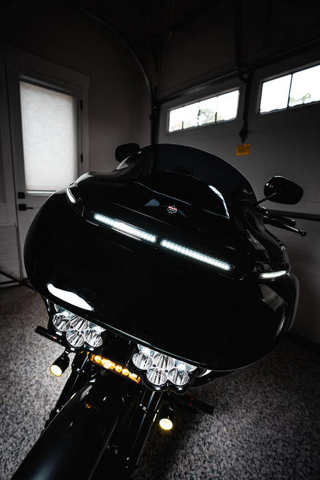 Fog Light - Black - Yellow Lens