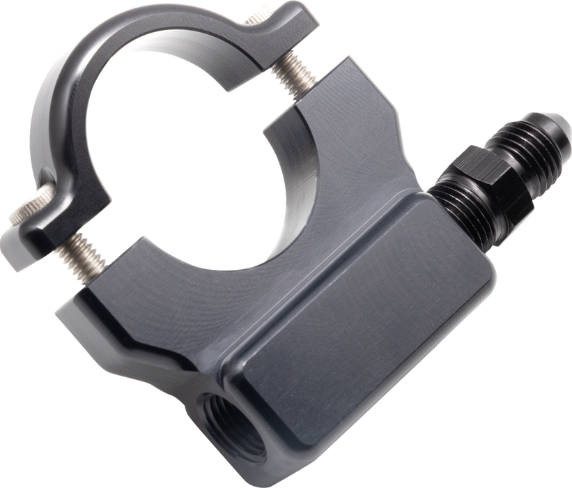 Oil Pressure Gauge Mount - 1.25" - Black