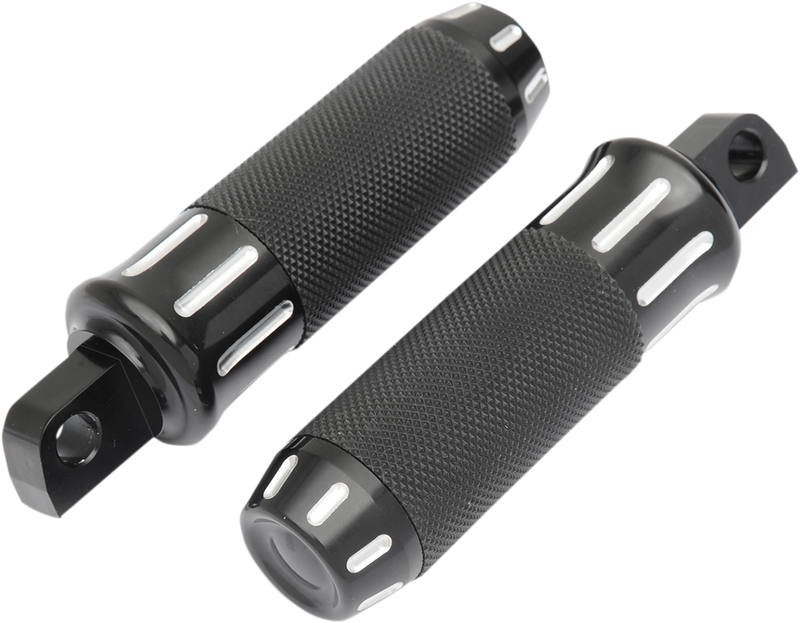 Custom Foot Pegs - Black Cut