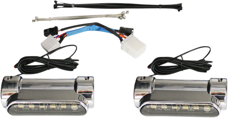 Engine Guard Light - Chrome - '97-'13 FLH