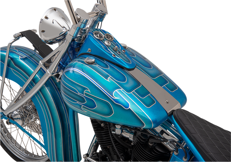 Fat Bob-Style Gas Tank - 5.0 Gallon - Harley Davidson