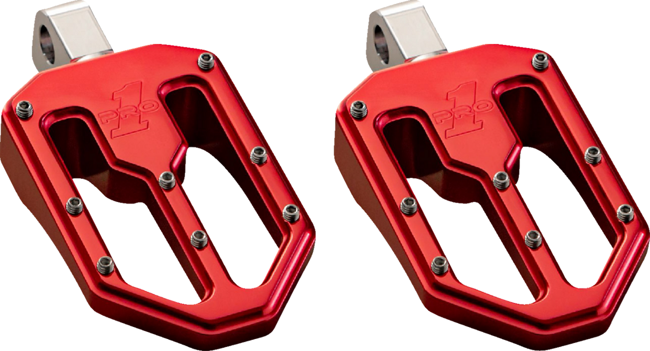Moto V1 Pegs - Male - Red