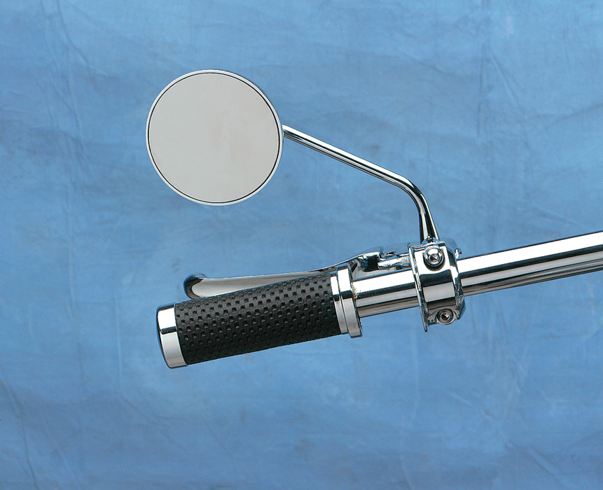 Mirror - Round Series - Side View - Stealth II/Thin - Chrome - Left/Right - Each