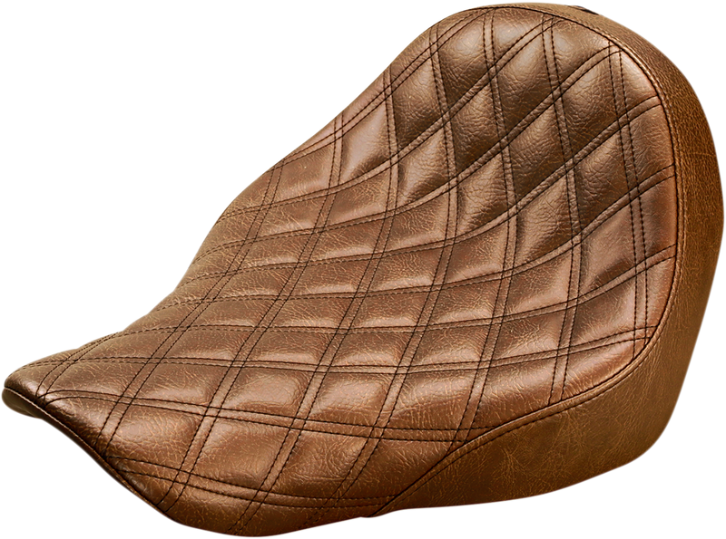 Renegade Solo Seat - Lattice Stitched - Brown - FL/FX '18-'24