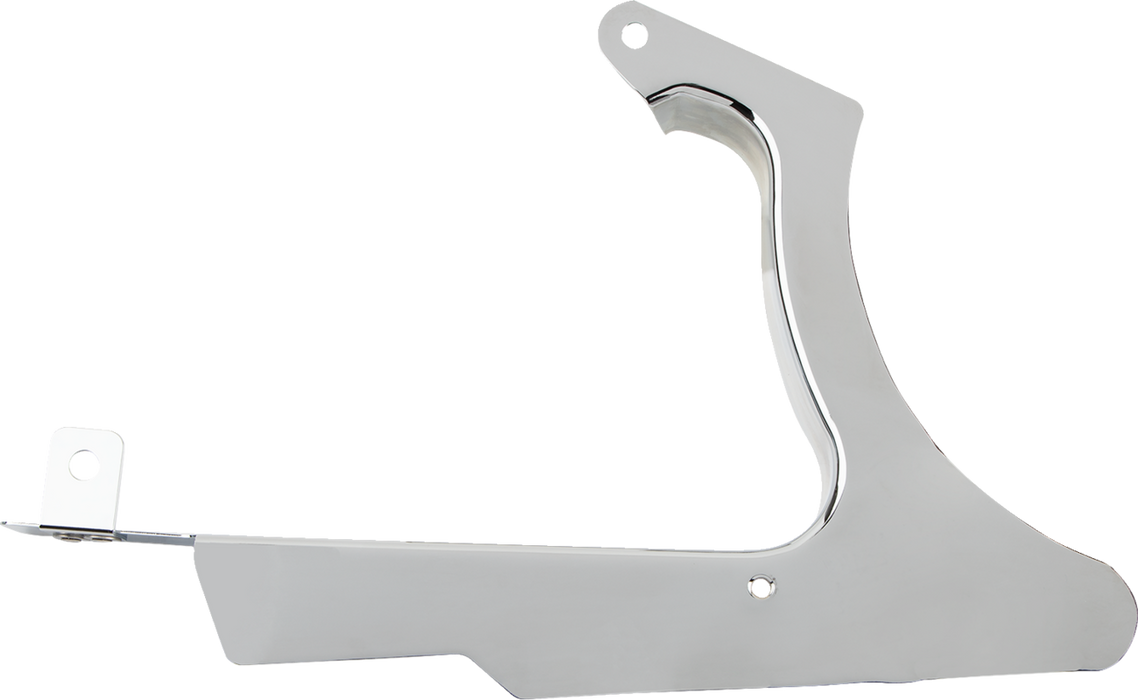 Lower Belt Guard - '07-'17 FLSTC/FLSTN, '11 FXS - Chrome