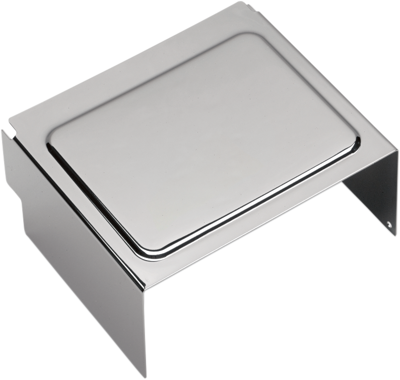 Battery Cover - Raised - Chrome