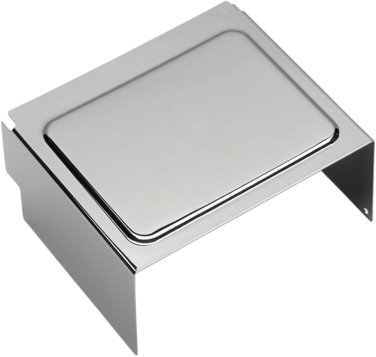 Battery Cover - Raised - Chrome